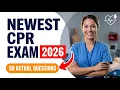 CPR Certification Exam 2026 Latest Questions Answers to Pass Fast