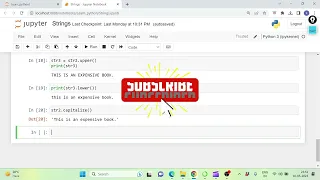 5 - Strings in python