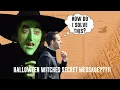 Math-Drills Halloween Witches Secret Message