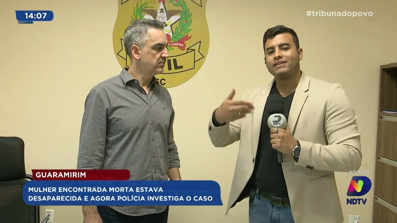 Guaramirim: mulher encontrada morta estava desaparecida e agora polícia investiga o caso