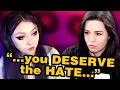 Justaminx said I deserve the hate