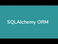SQLAlchemy ORM Tutorial - Introduction
