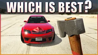 Which Melee Weapon does the most Damage in GTA 5?