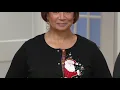 Quacker Factory Snap Button Front Holiday Knit Cardigan on QVC