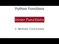 Nested Function or Inner Function Python Hindi