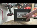 How to Unlock Stack-On Safe Without Key or Keypad - Break Into Safe
