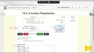 Positional Parameter Passing - Python Functions Files and Dictionaries