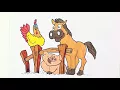 Best 25 Farm animal coloring pages ideas on Pinterest Farm