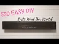 Easy DIY 30 Rustic Wood Box Mantel Wood Beam Mantel