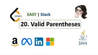 LeetCode - Valid Parentheses Java Stack Interview