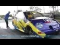 5 4 sec mile New Beetle 2JZ turbo swap small drag tires - SPA Turbo