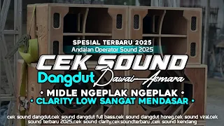 cek sound dangdut dawai asmara clarity midle ngeplak ngeplak 