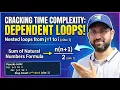 Time Complexity of Nested For Loops Dependent Loops Explained