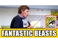 Video di Eddie Redmayne Casts LUMOS MAXIMA Spell in Comic Con Hall H: Fantastic Beasts and Where to Find Them