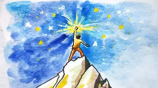 reach for the stars how to draw