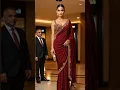 Download Lagu When Confidence Meets Elegance | Tall Queen in Red Saree 👑🔥 #shorts#usa #tallwoman #tallgirlfriend
