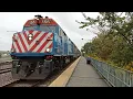 Metra Union Pacific-Northwest Line Train 625 to Harvard Bypassing Irving Park
