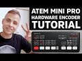 Lagu How To Use ATEM Mini Pro Hardware Encoder for YouTube | Step by Step Tutorial
