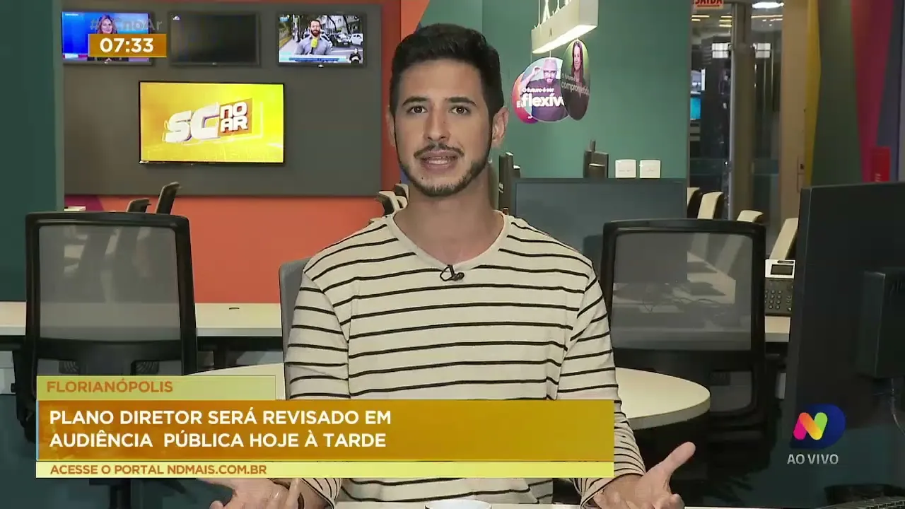 Plano diretor de Florianópolis é revisado em audiência pública na tarde desta segunda-feira