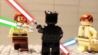 LEGO STAR WARS EpisodeⅡ　Duel on Geonosis anakin and obiwan and yoda vs dooku. 