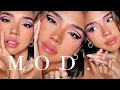 A MOD MOMENT pastel mod inspired makeup tutorial with a graphic wing liner
