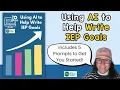 AI and IEP Goals - Includes Five Prompts for IEP Goal Writing