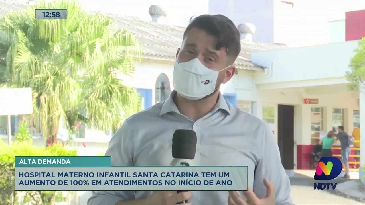Hospital Materno Infantil Santa Catarina registra aumento de 100% nos atendimentos em Criciúma