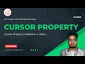 CSS Cursor Property Enhance User Experience and Interactivity