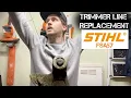 STIHL FSA57 - TRIMMER LINE REPLACEMENT