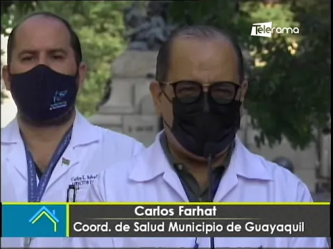 Cifras de contagios y muertes por covid-19 disminuyen en Guayaquil
