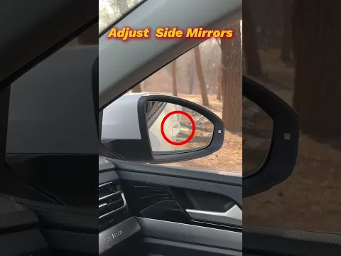 Learn how to properly adjust your rearview mirrors in ten seconds. #car  #automobile #funny #diy