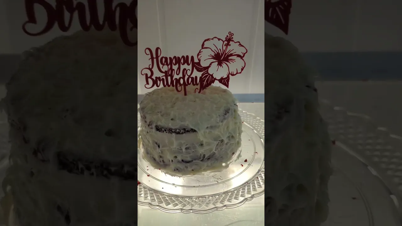 Habiscus Birthday Topper video thumbnail