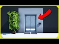 Automatic door EASY to do in MINECRAFT