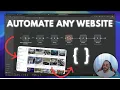 How to Automate any website even WITHOUT API