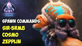 Cosmo ARK Ascended Spawn Command How To Summon a SIR-5rM8 in Aberration