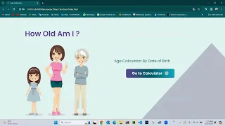 Age Calculator Responsive HTML CSS Javascript Demo DevZone