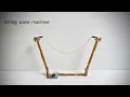 How To Make String Wave Machine String Wave Experiment