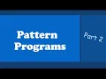 Pattern Programs Java Program Explained Part 2 ICSE Class 10