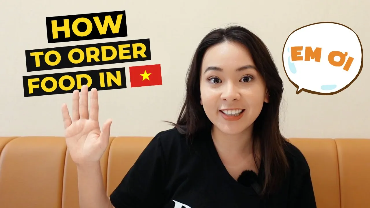 How to order food and drinks in Vietnamese?