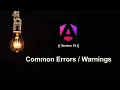 Angular 19 Common Errors Warnings