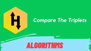 HackerRank Compare the Triplets problem solution in Python Programming Algorithms