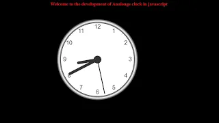 Analogue Clock Project Using JavaScript In Hindi JavaScript projects in hindi dscode