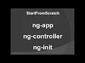5 StartFromScratch AngularJS App Creation from Scratch ng app ng cotroller ng init