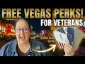FREE PERKS FOR VETERANS - 3 Las Vegas Casino Players Cards That Instantly Upgrade Military