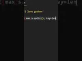 Find longest word in string in Python