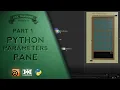 VMT 058 Python Parameters Pane part1
