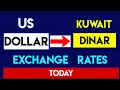 1 Us Dollar to Kuwait Dinar Foreign Currency Exchange Rates Today 24 September 2024