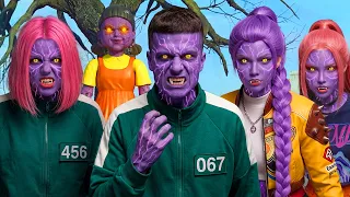 Я и KPOP DEMON HUNTERS Стали ДЕМОНАМИ! (Игра В Кальмара)