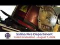 Fire Department Cadet Graduation August 7 2026