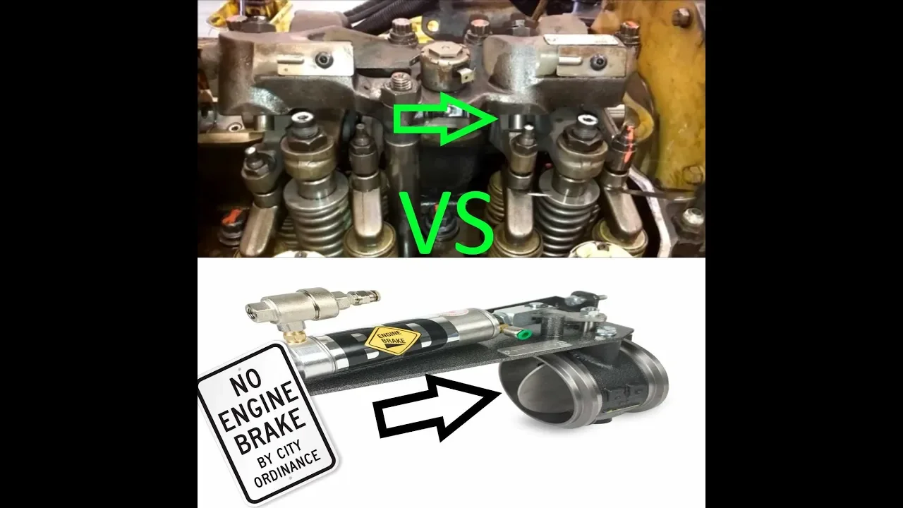 The Difference Between Jake Brakes And Exhaust Brakes?